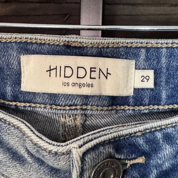 Hidden Wide Leg Jeans - Picture 2 of 3
